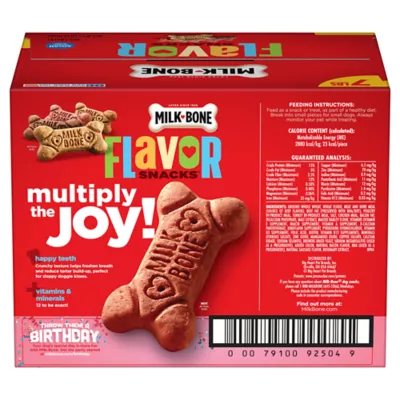 Product Milk-Bone Flavor Snacks Dog Treat All Ages - Sausage