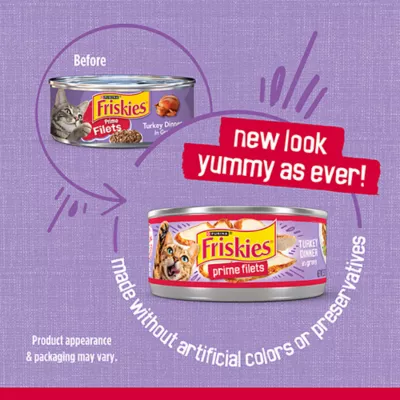 Product Friskies® Adult Cat Wet Food - 5.5 oz., Real Meat, High-Protein