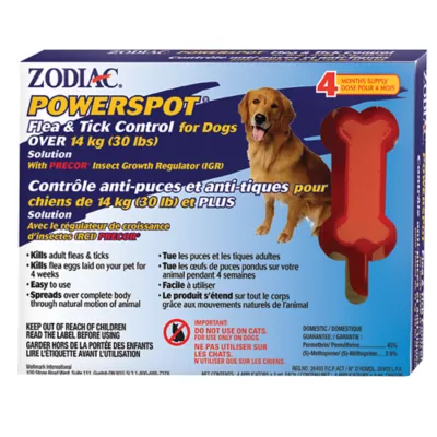 Product ZODIAC® PowerSpot® Flea & Tick Control For Dogs - Under 14 kg