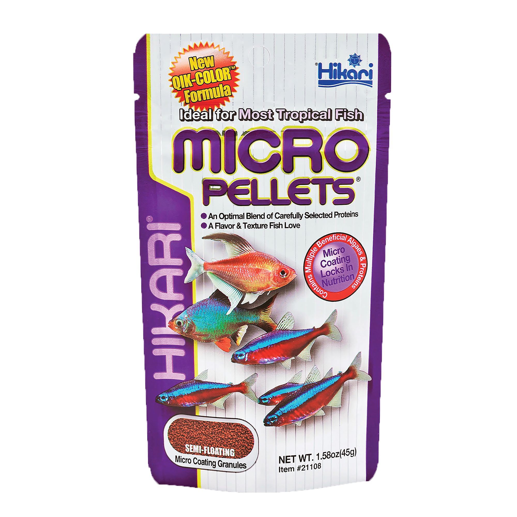 Hikari Micro Pellets Tropical Fish Food