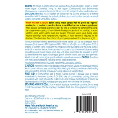 Product API® PondCare® Algaefix Pond Water Conditioner