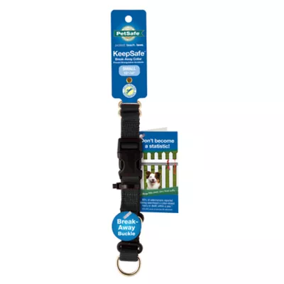 Product PetSafe® KeepSafe Break-Away Collar - 3/4 in to 1 in Wide - Black - Adjustable Sizes