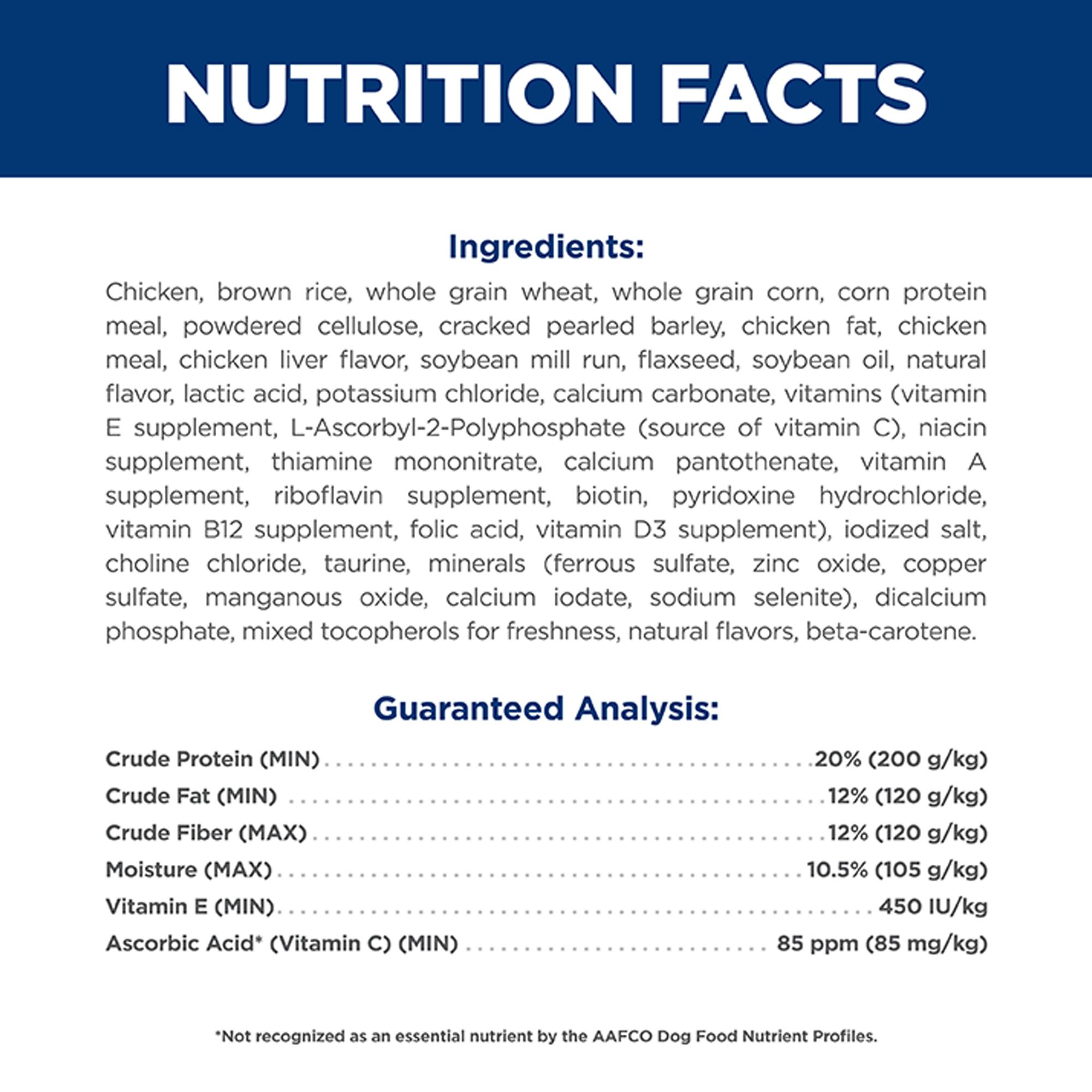 hill's science diet dental
