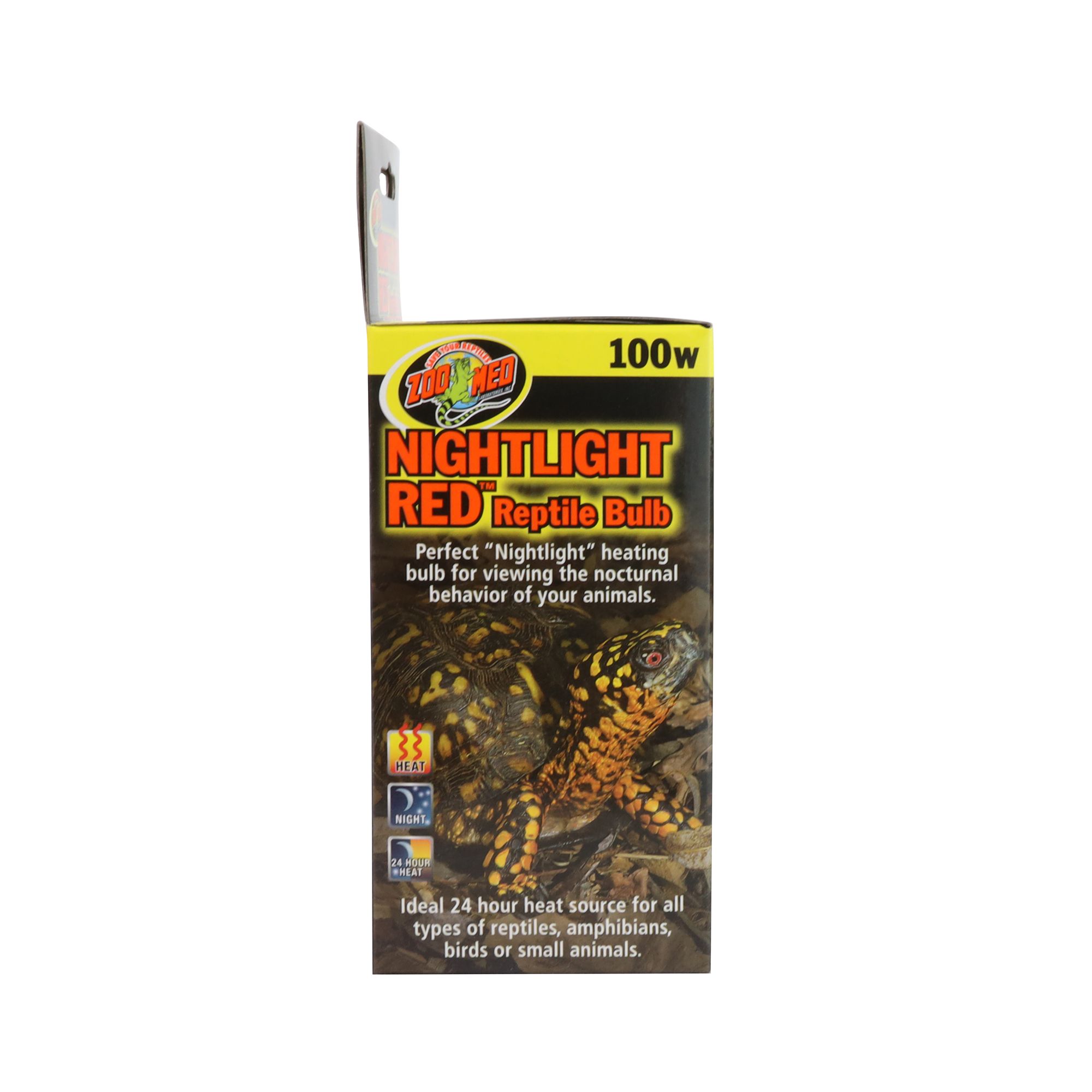 Zoo Med Nightlight Red Reptile Terrarium Bulb Night Heat Lamp for Terrariums - 60-100 watt - thumbnail 4