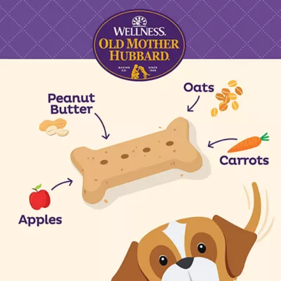 Product Old Mother Hubbard® P-Nuttier Large Biscuit Dog Treats - Natural