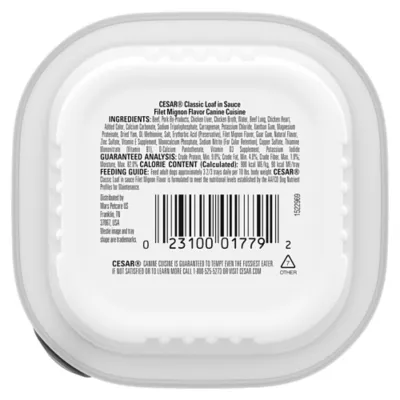 Product Cesar® Classics  Adult Wet Dog Food - Loaf, 3.5 Oz.