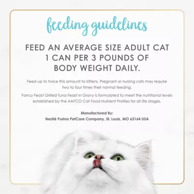 Fancy Feast®  All Life Stages Cat Wet Food - Grilled, 3 OZ - Image 9