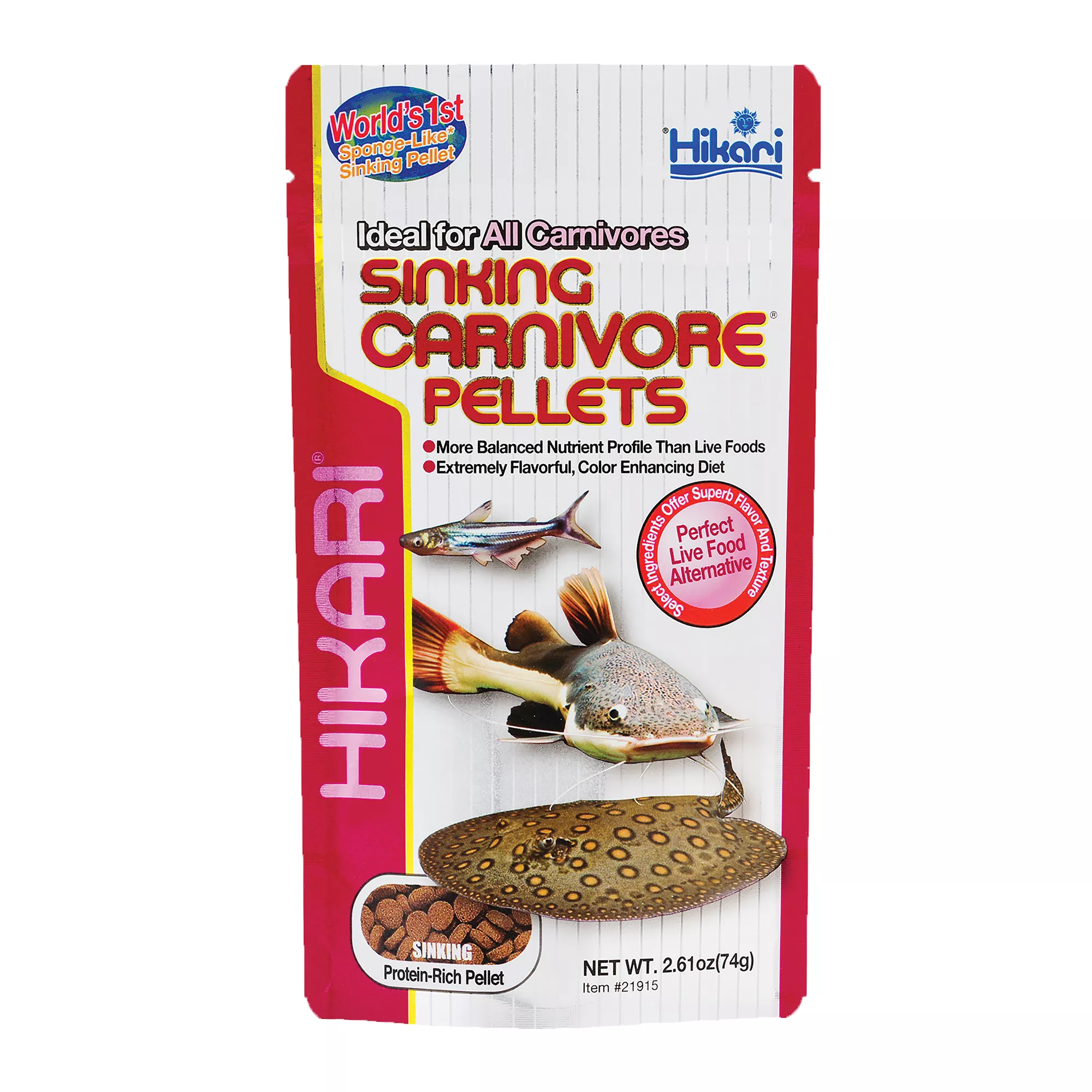 Hikari Sinking Carnivore® Pellets Fish Food