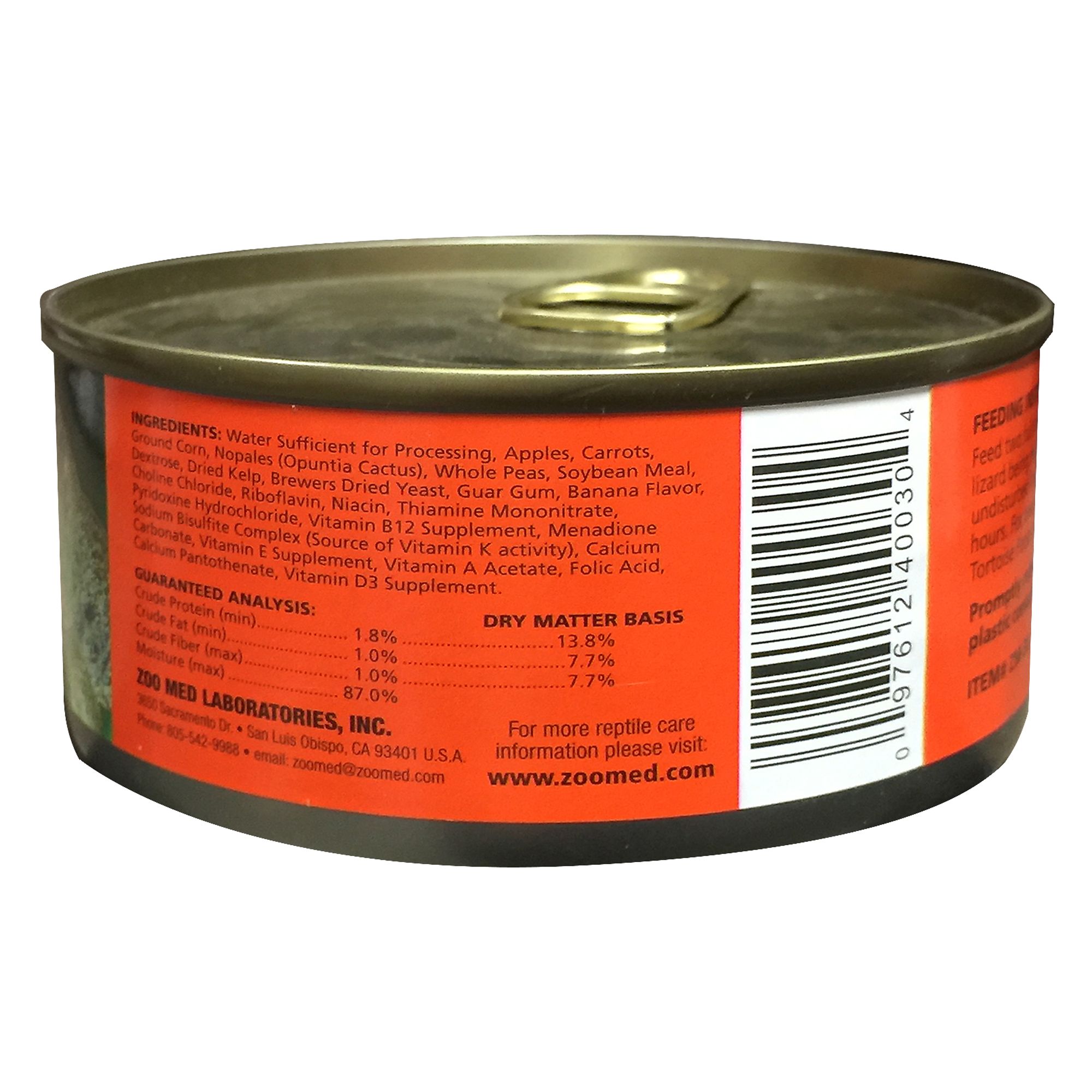 Zoo Med Zoo Menu Land Tortoise and Omnivorous Lizard Food - Tortoise Reptile Food - 6 oz - thumbnail 2