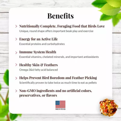 Product Lafeber's® Sunny Orchard Nutri-Berries Parakeet & Cockatiel Food