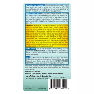 Product API® Accu-Clear Clarifier Pond Water Conditioner