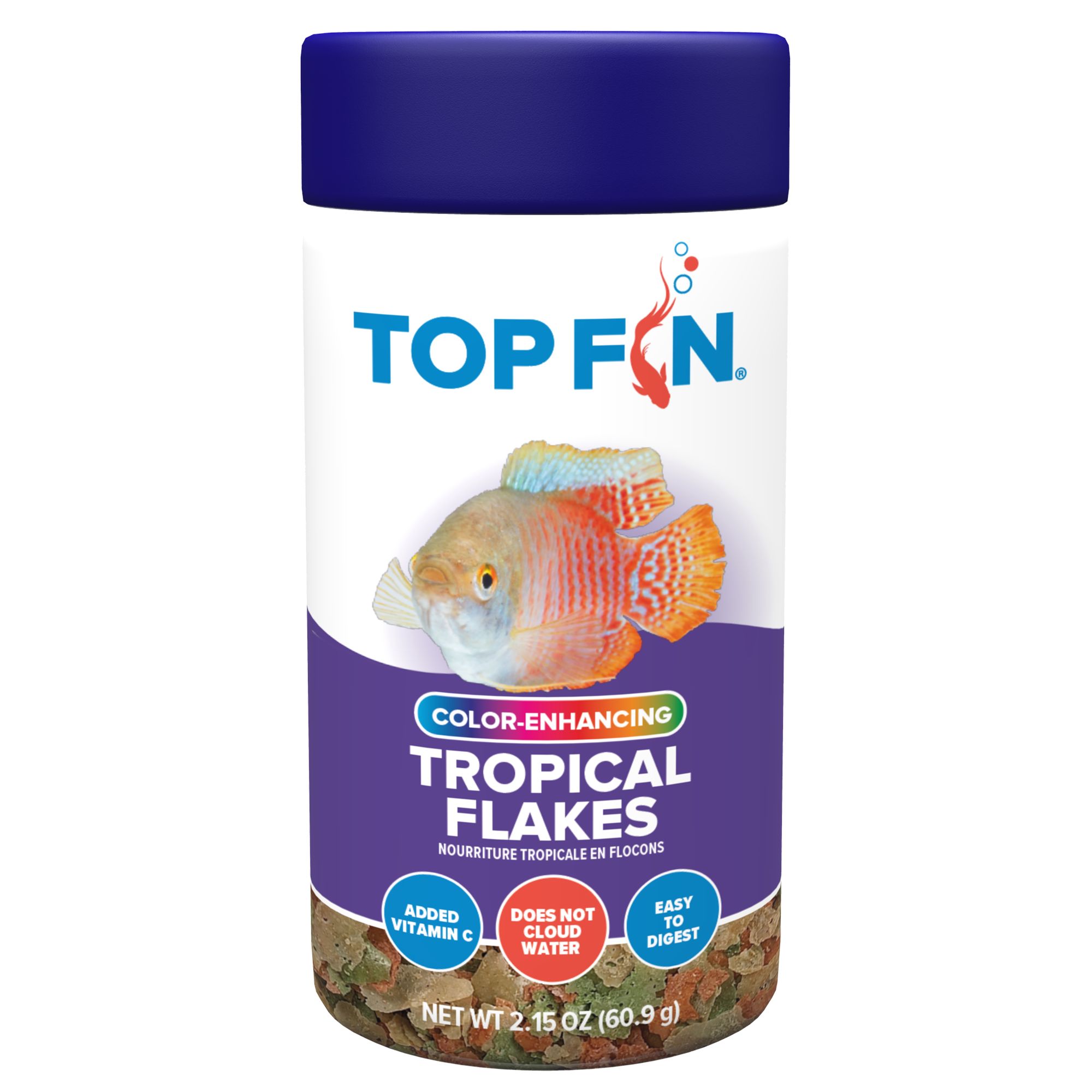 tropical color flakes