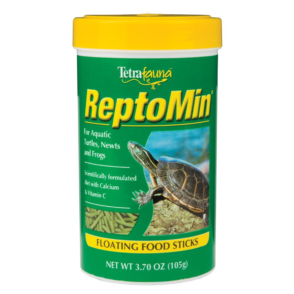 Tetrafauna Reptomin Aquatic Turtle, Newt and Frog Floating Food Sticks, reptile Food