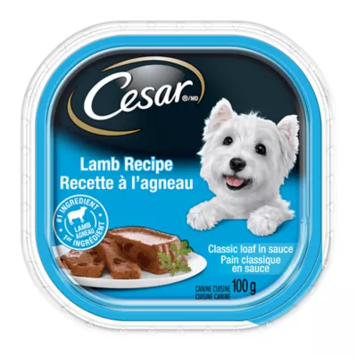 Product Cesar Entrées Classic Loaf in Sauce Adult Dog Wet Food - Lamb