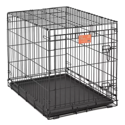 Product MidWest Life Stages Single Door Folding Dog Crate