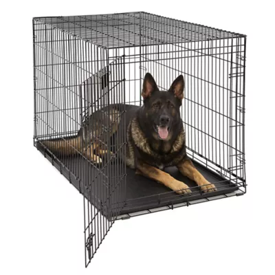 Product MidWest Life Stages Single Door Folding Dog Crate