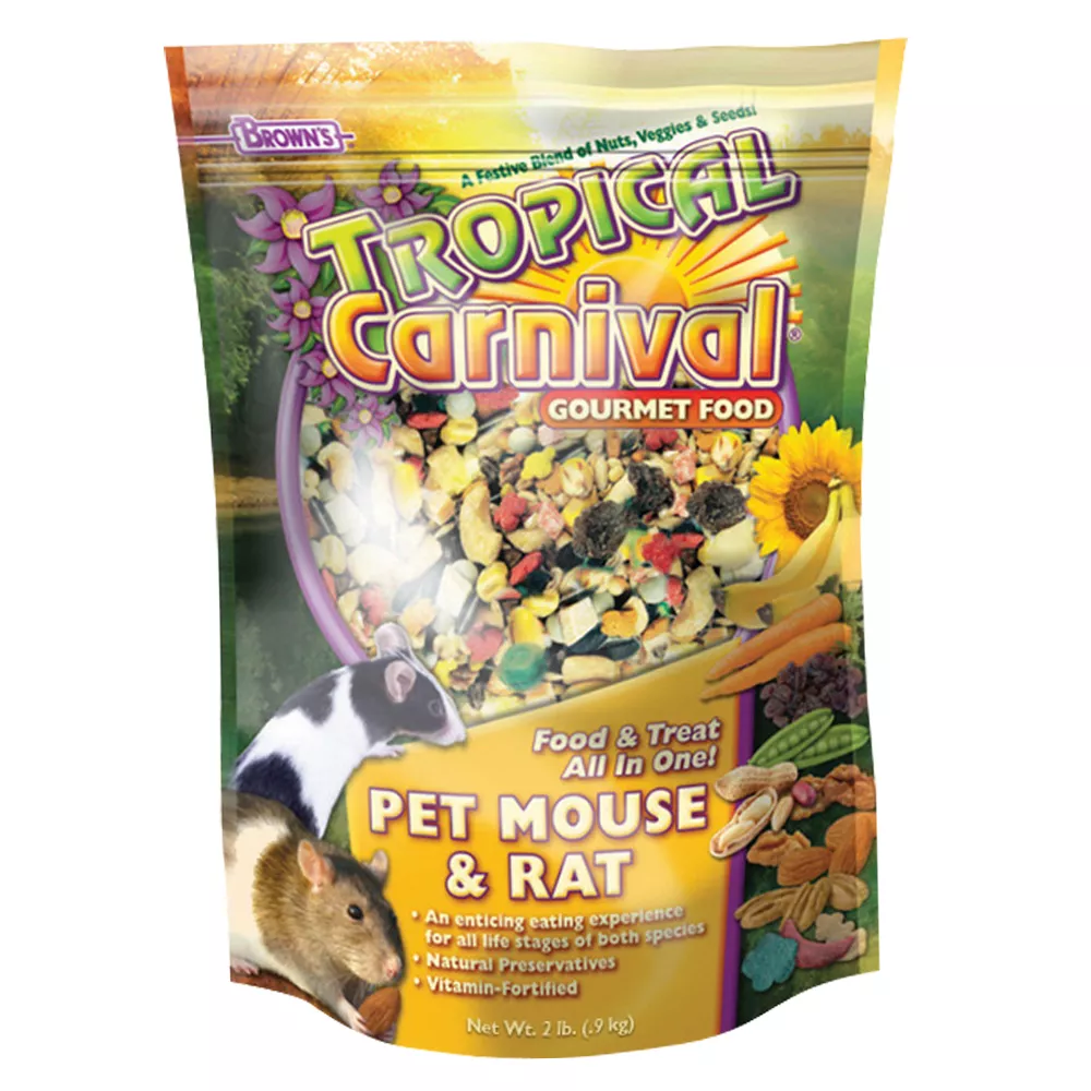 Brown's® Tropical Carnival® Gourmet Mouse & Rat Food