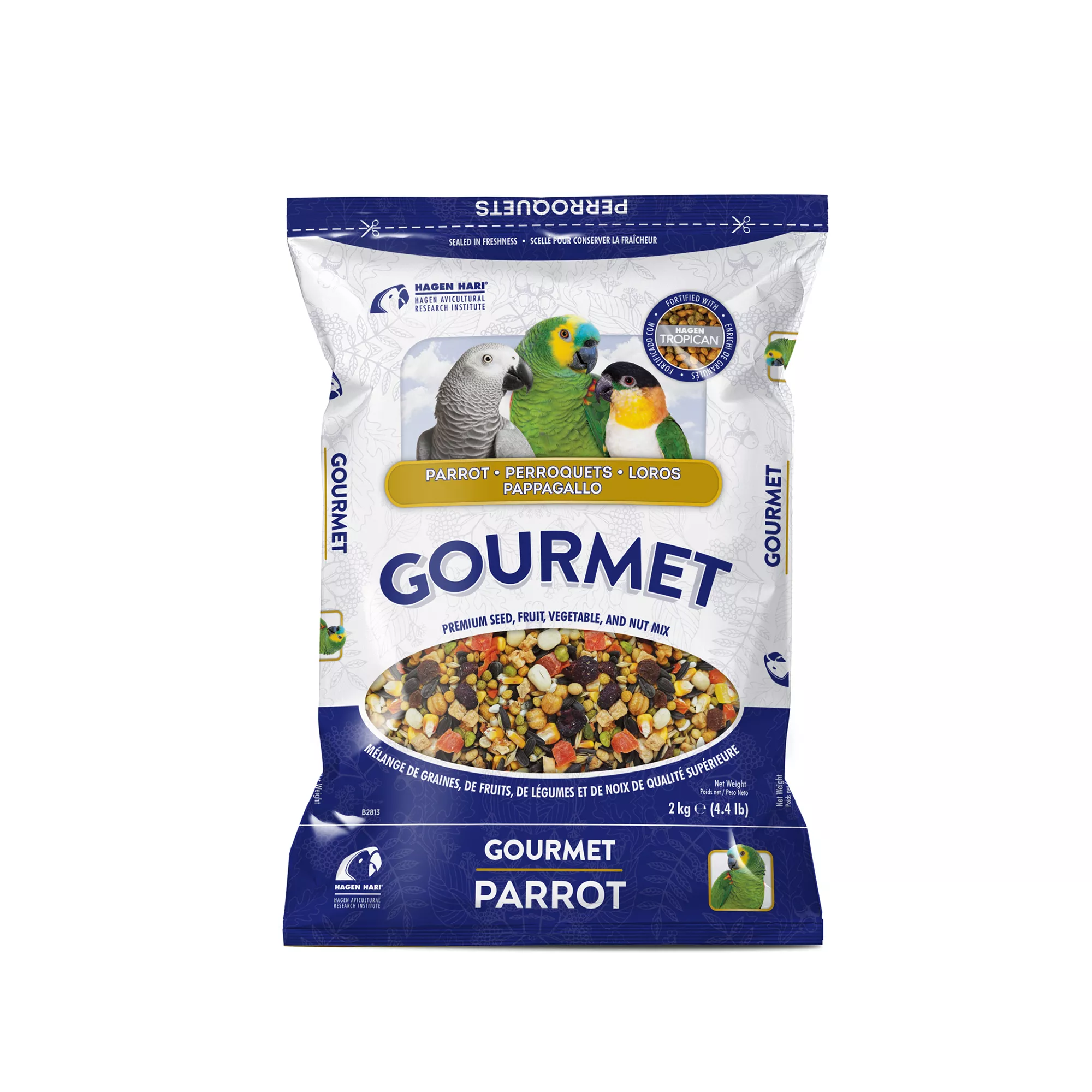 Hagen Gourmet Small Parrot Bird Food