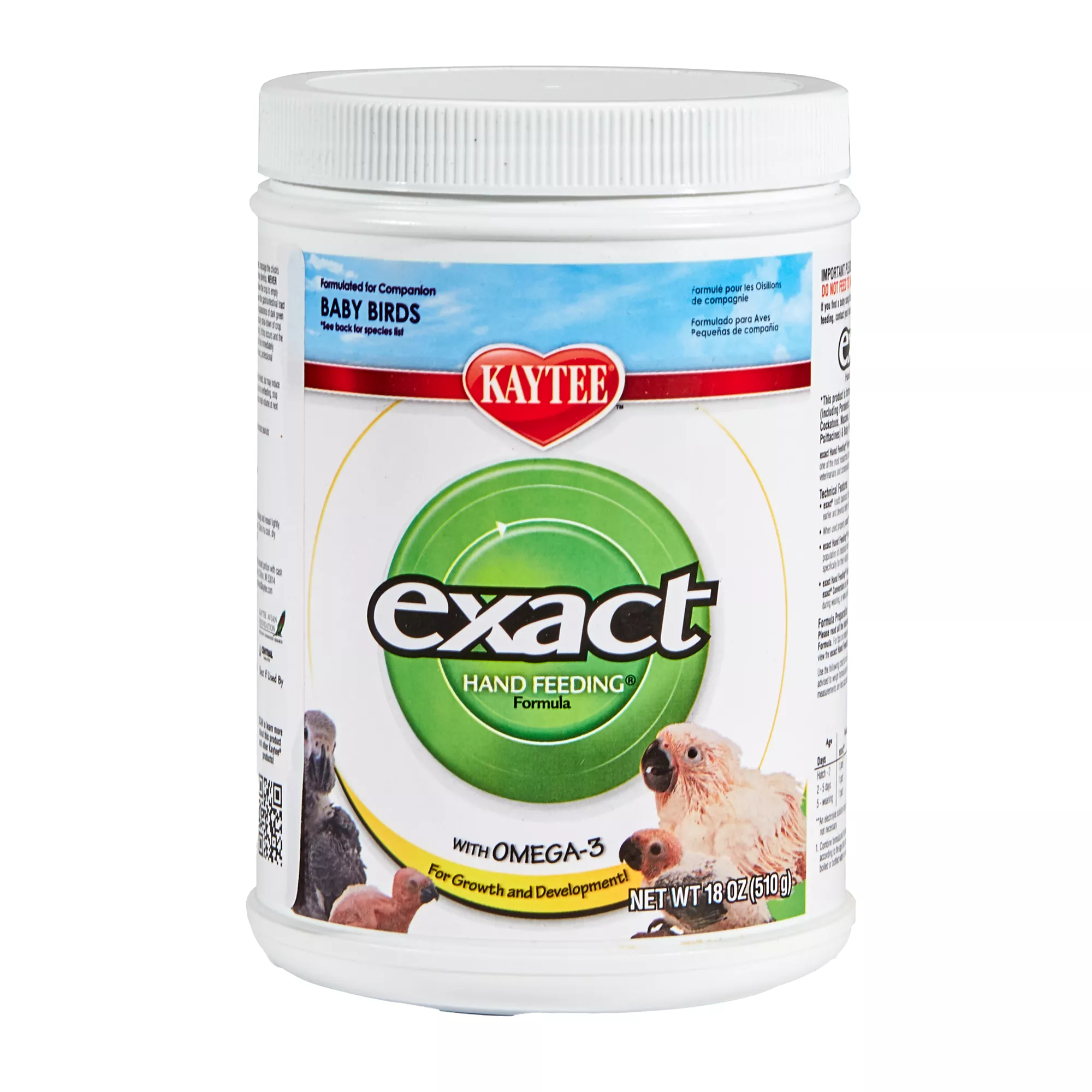 KAYTEE® exact® Hand Feeding Baby Bird Formula