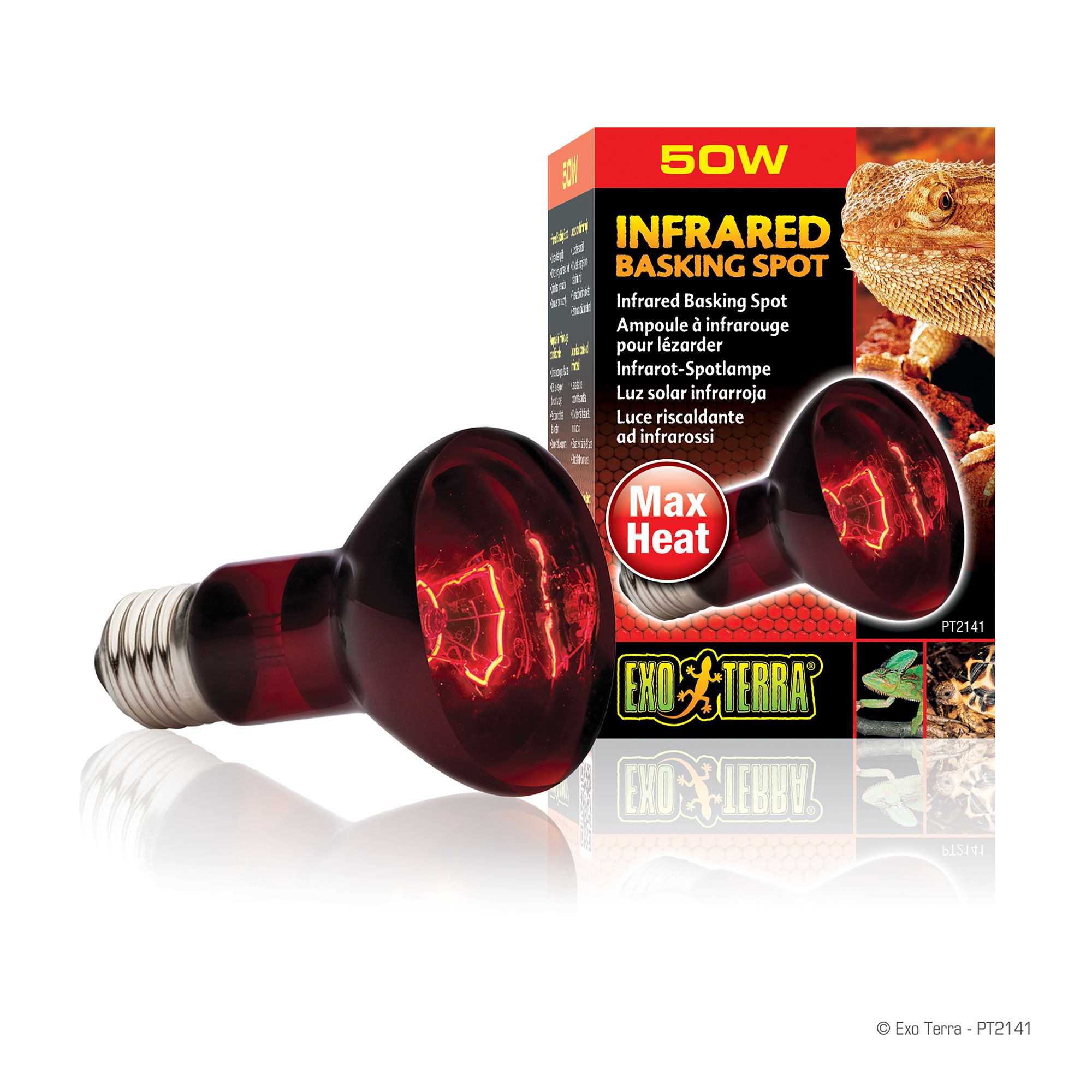 reptile infrared heat lamp