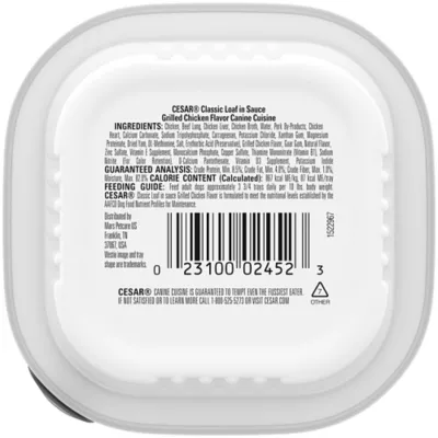 Cesar® Classics  Adult Wet Dog Food - Loaf, 3.5 Oz. - Image 10
