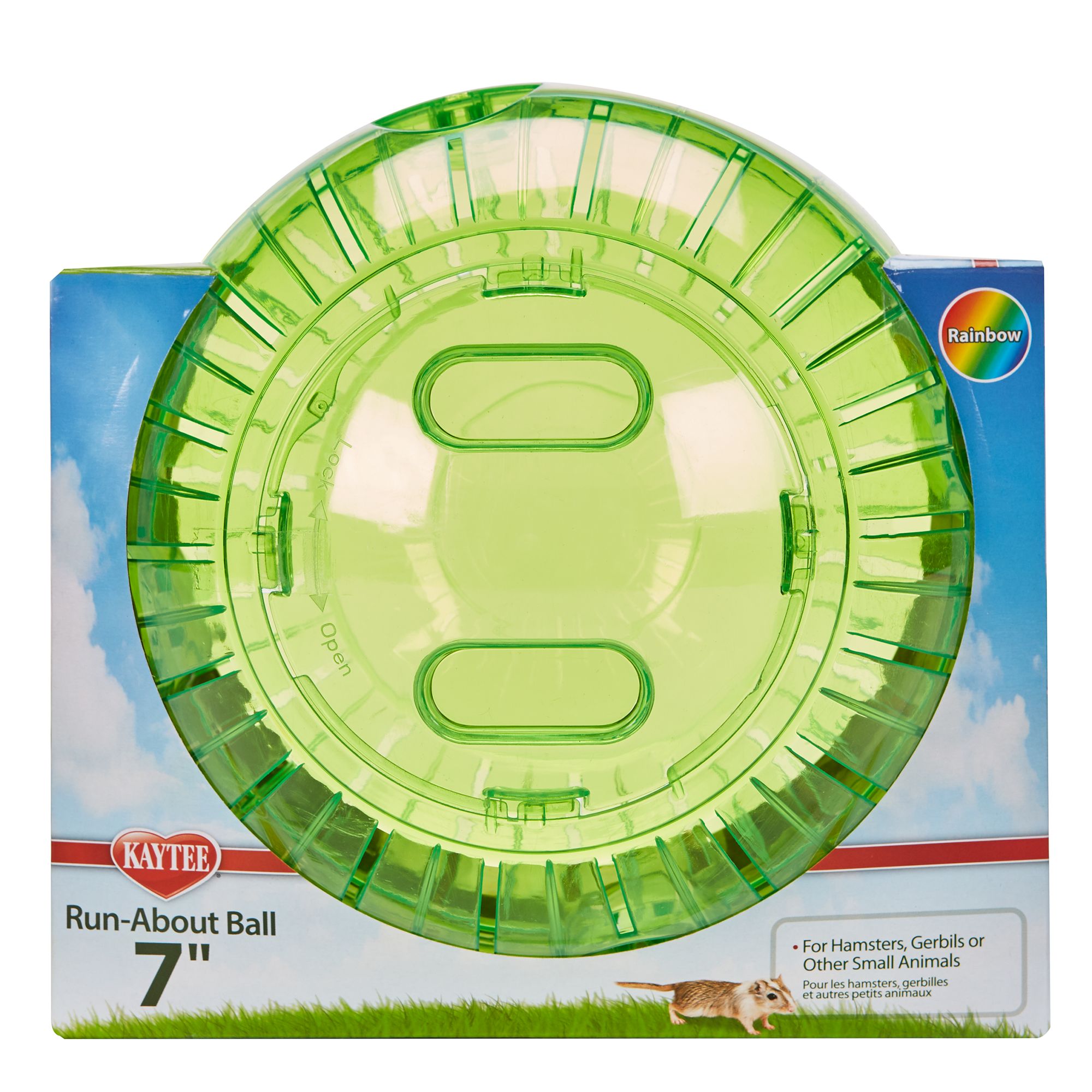 Super Pet® Rainbow RunAbout Hamster Ball small pet Toys PetSmart