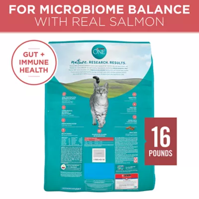 Product Purina® ONE® Tender Selects Adult Cat Dry Food - Salmon, Natural, Microbiome Balance