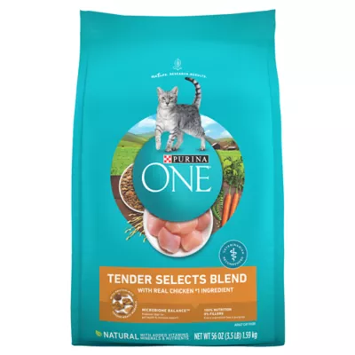 Product Purina ONE® Tender Selects Everyday Nutrition Adult Cat Dry Food - Chicken