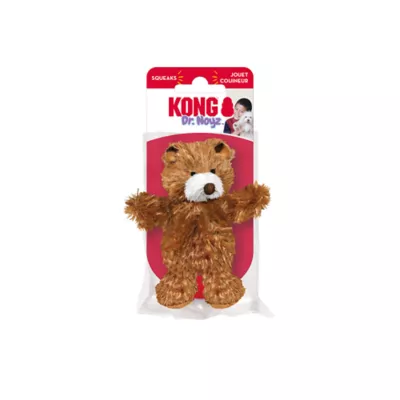 KONG® Teddy Bear Dog Toy - Plush, Squeaker - Image 4
