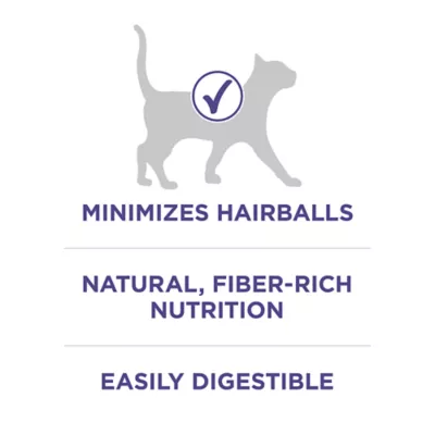 Product Purina ONE® +Plus Hairball Formula Adult Cat Dry Food - Chicken, High Fiber, With Vitamins