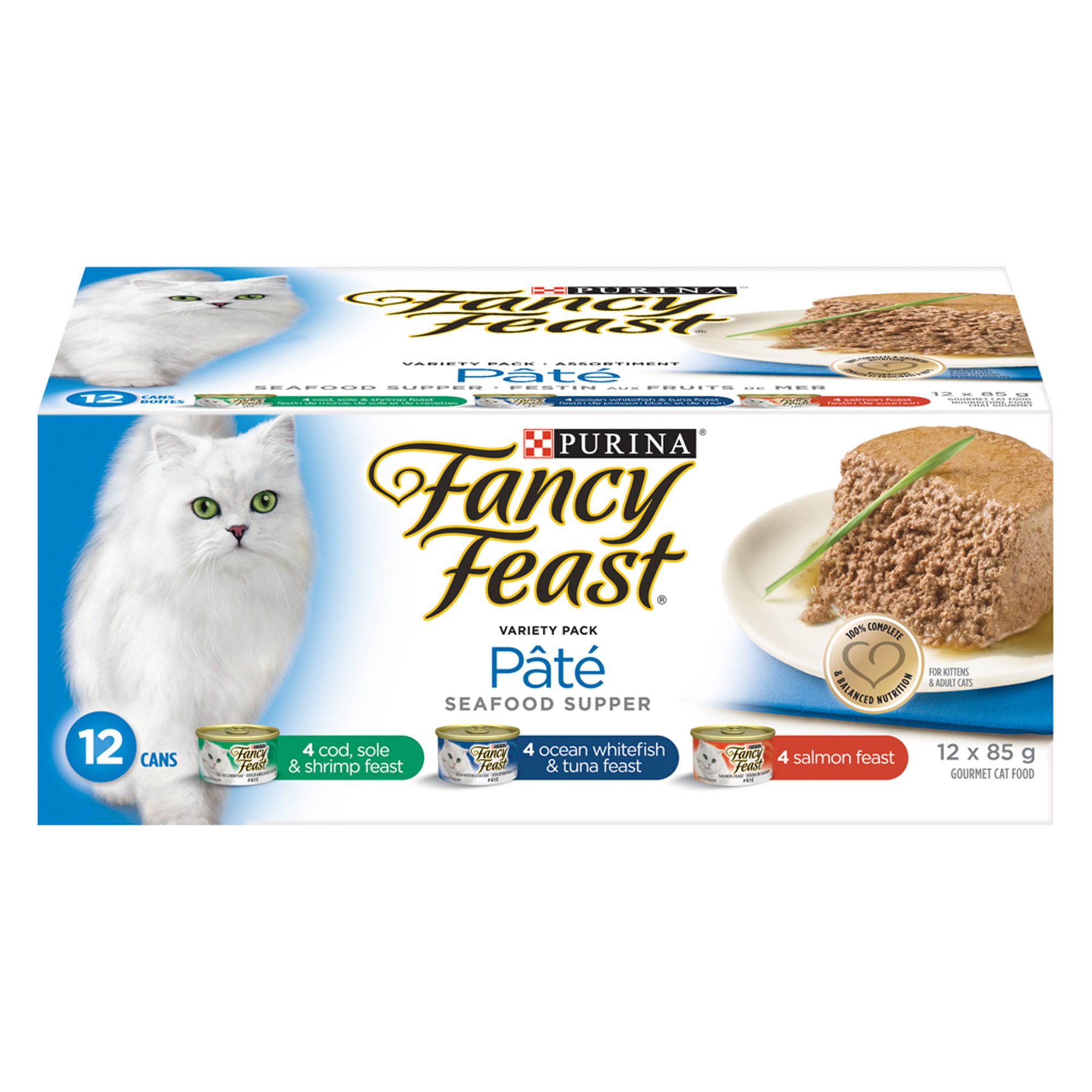 Fancy Feast Seafood Supper Variety Pack Adult Cat Food Featured Shops Fall Flash Sale Petsmart