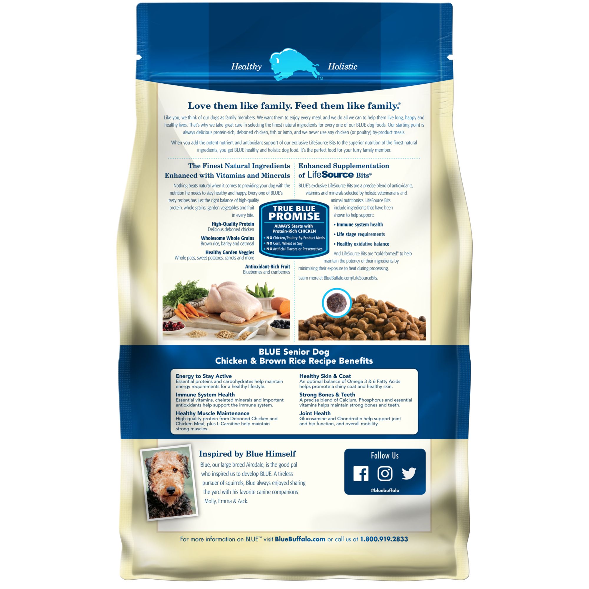 blue buffalo vegetarian dog food