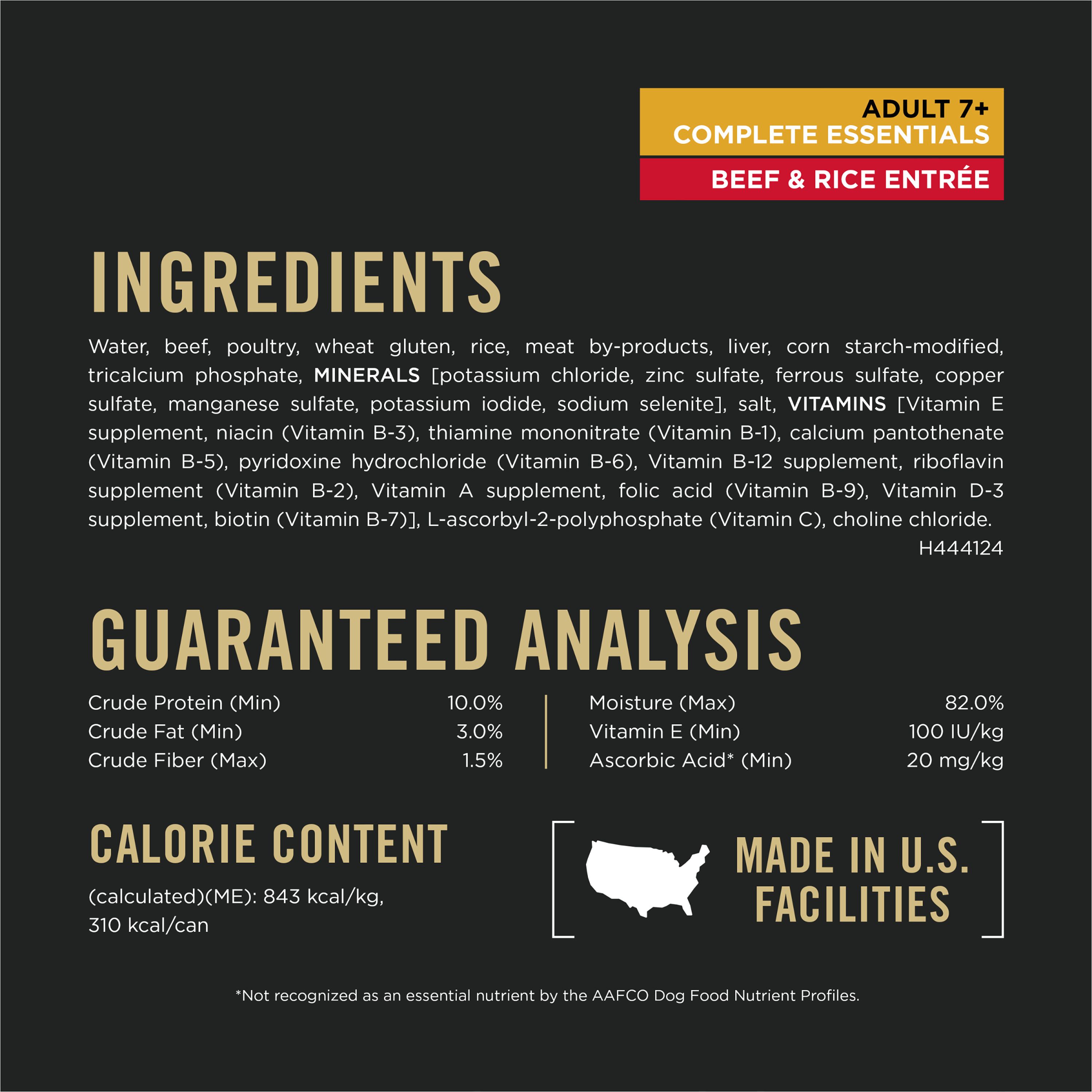 purina pro plan senior canned dog food