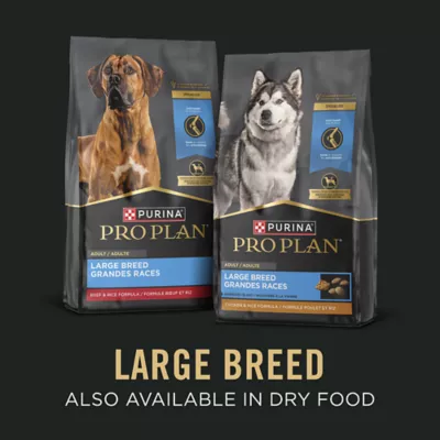 Product Purina Pro Plan Specialized Large Breed Adult Wet Dog Food - Beef & Rice, 13 oz