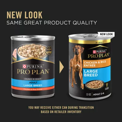 Product Purina Pro Plan Specialized Large Breed Adult Wet Dog Food - Chicken & Rice, 13 oz