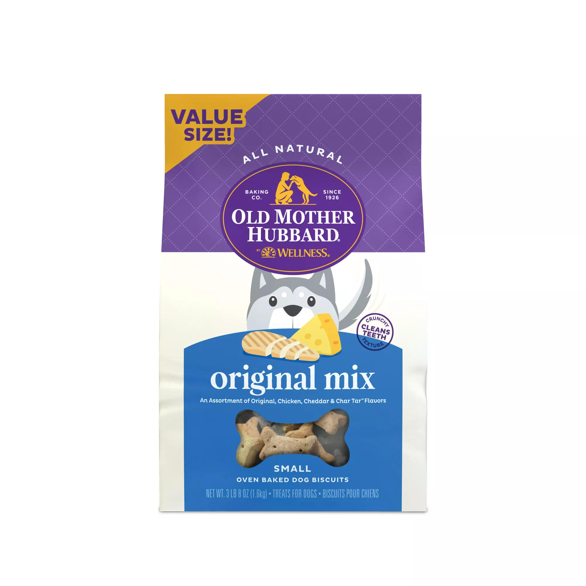 Old Mother Hubbard® Original Small Biscuit Dog Treats - Natural, Variety Pack