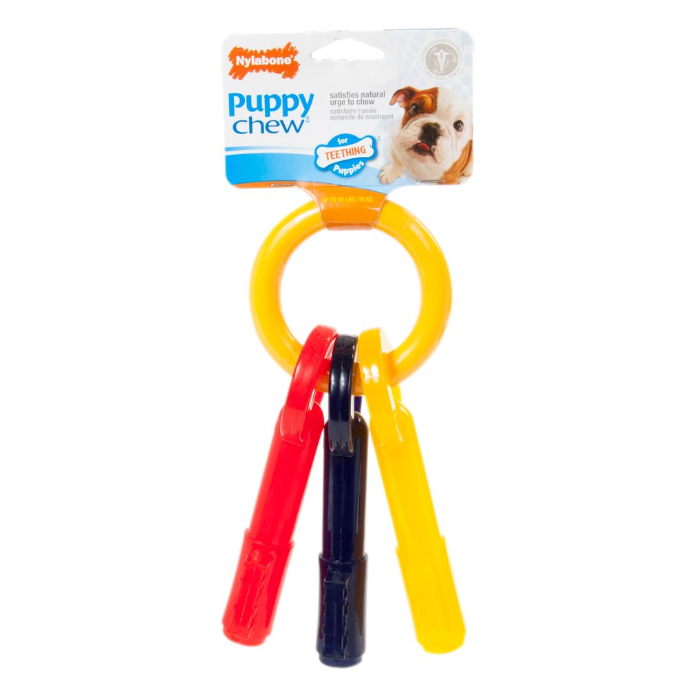 Nylabone® Puppy Teething Keys Chew Dog 