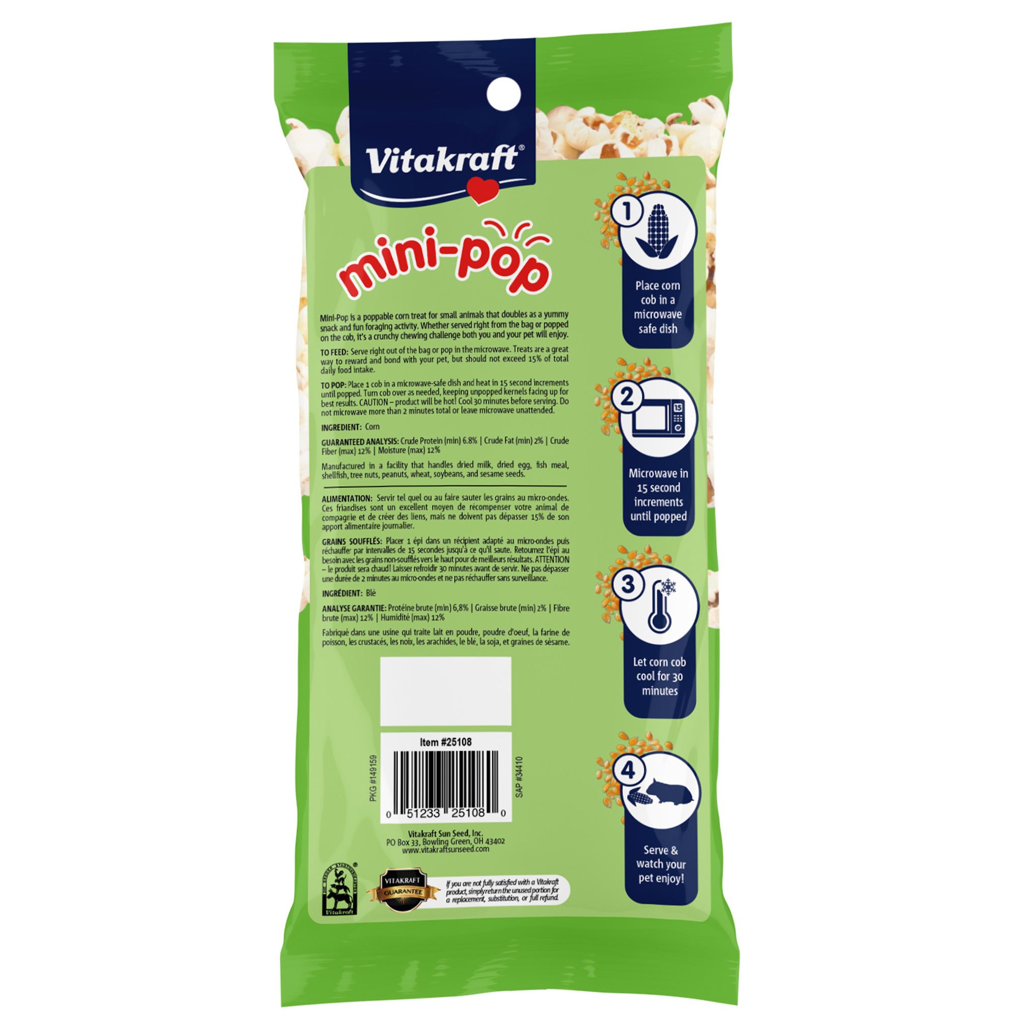 Vitakraft® Mini-Pop Small Animal Treats - thumbnail 2