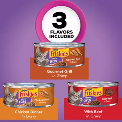 Product Purina® Friskies® Adult Cat Wet Food - Variety Pack, 24 Ct, 132 OZ