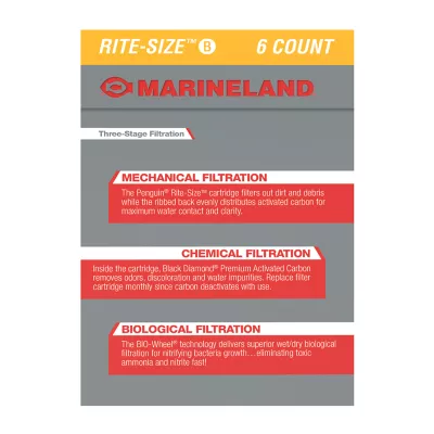 Product Marineland® Penguin Rite Size B Power Filter Cartridges