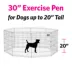 MidWest Gold Exercise Pen with Door image thumbnail 4