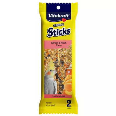 Product Vitakraft® Crunch Sticks Apricot & Peach Cockatiel Treat