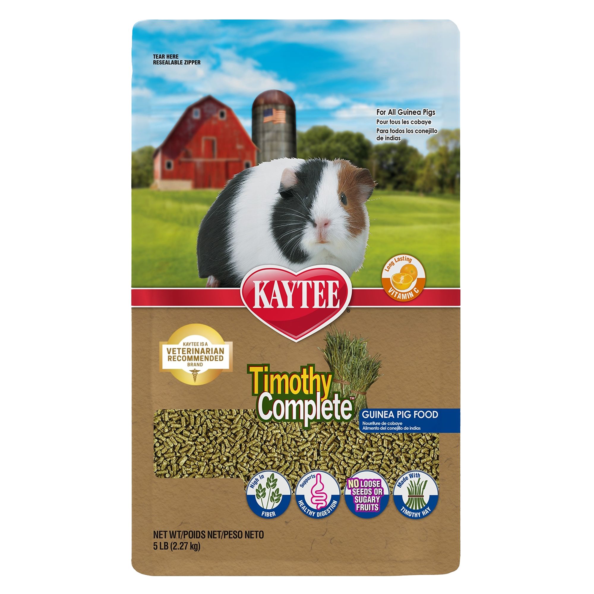 Kaytee Timothy Complete Guinea Pig Food Small Pet Food Petsmart