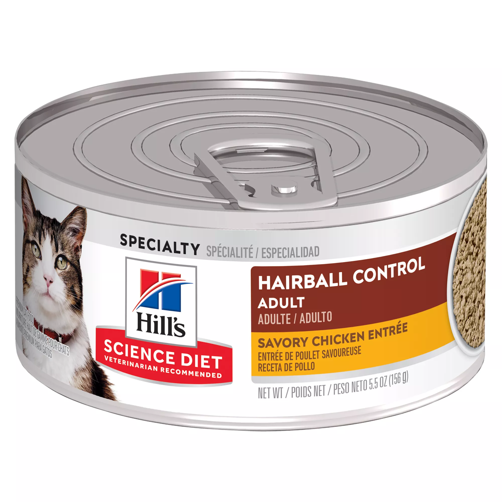 Hill's® Science Diet® Hairball Control Adult Wet Cat Food - Minced, 5.5 oz