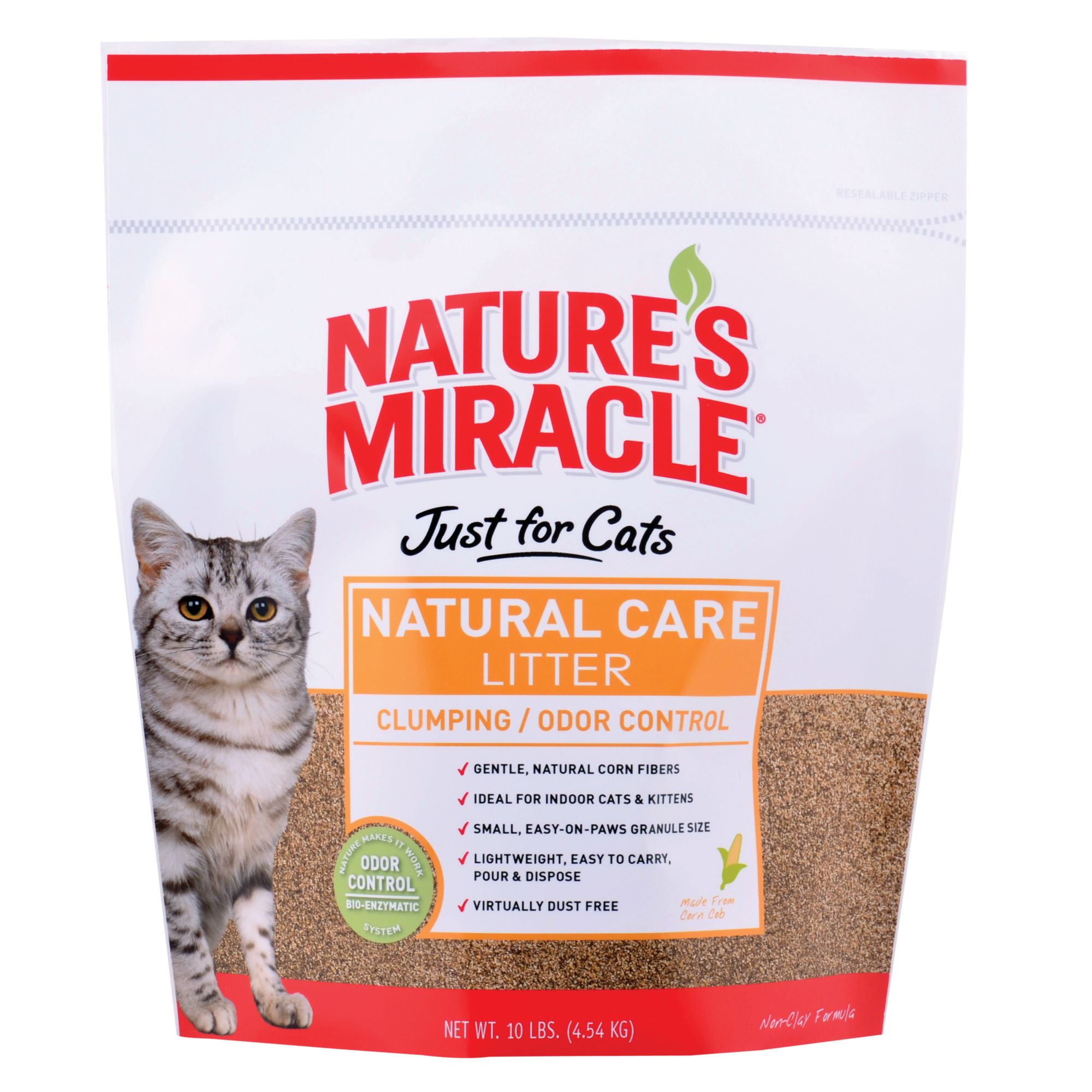 Nature's miracle shop corn litter