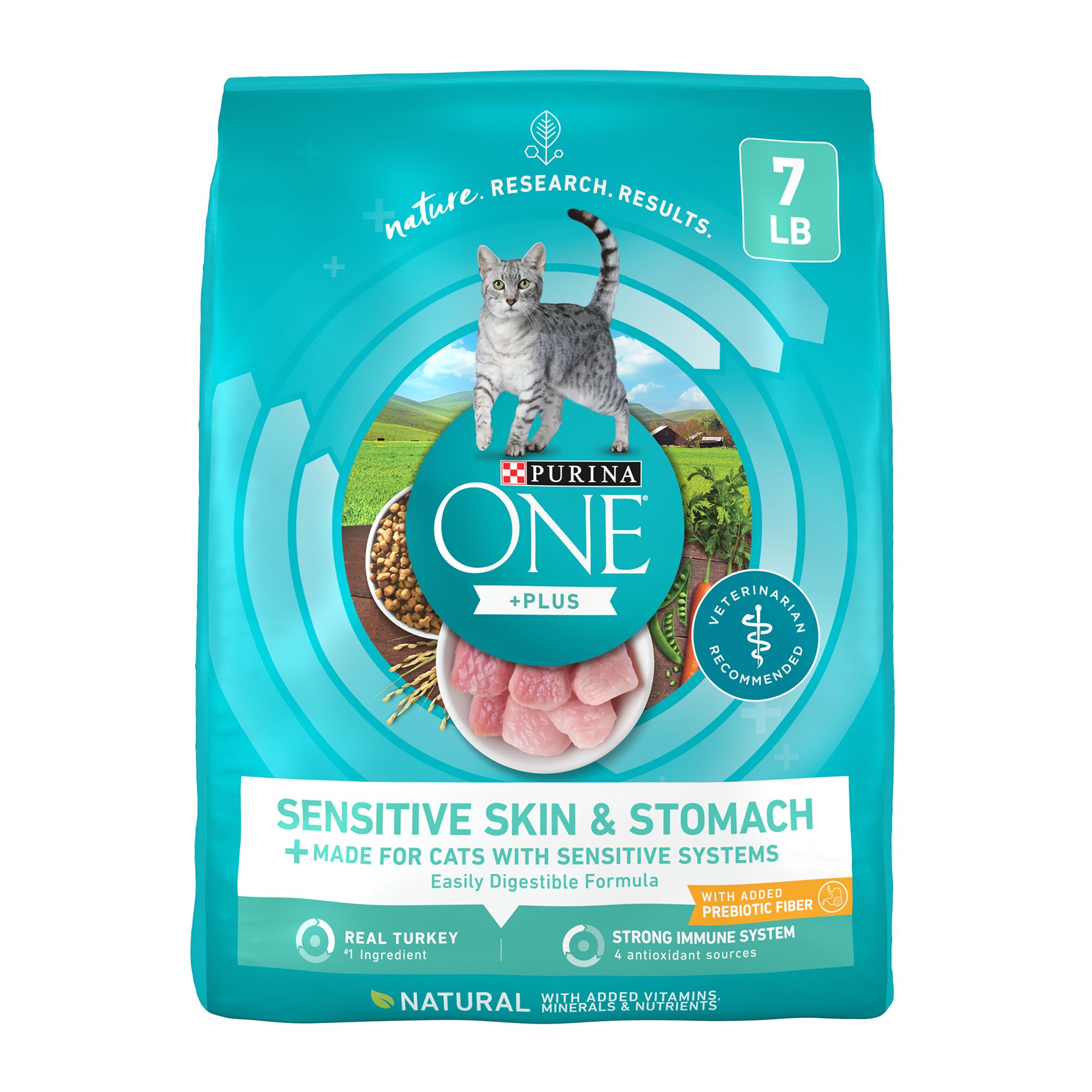 purina-one-plus-sensitive-skin-stomach-adult-cat-dry-food-turkey