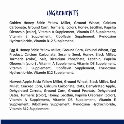 Product Vitakraft® Crunch Sticks Honey, Egg & Fruit Parakeet Treat