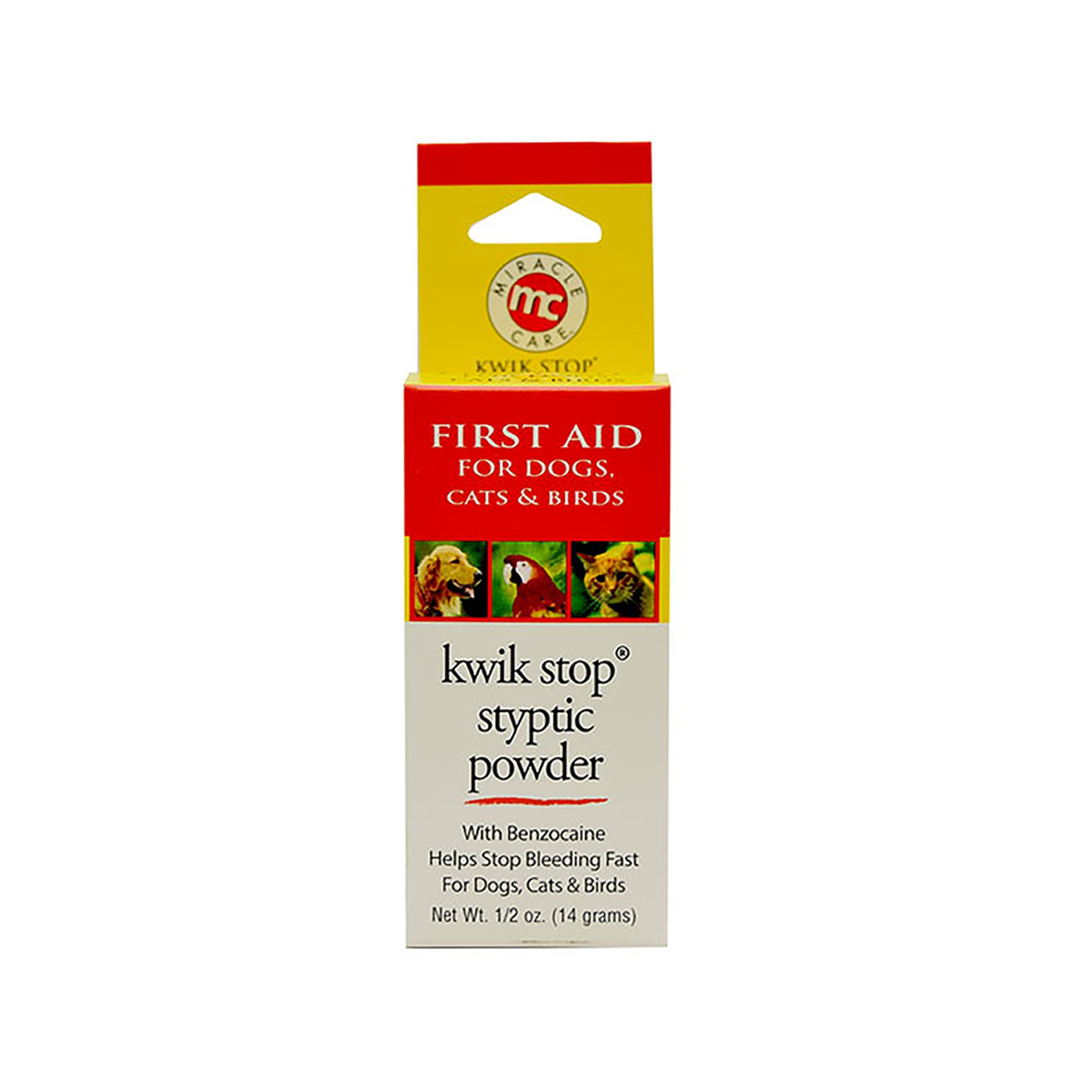 Kwik Stop Styptic Bird Powder - Bird Nail & Beak Care - thumbnail 2