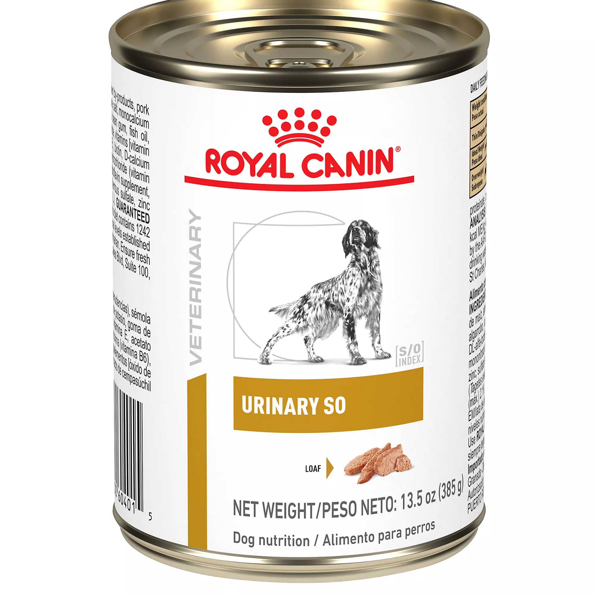 Royal Canin® Veterinary Diet Canine Urinary SO Adult Dog Loaf in Sauce Wet Food  13.5 oz can