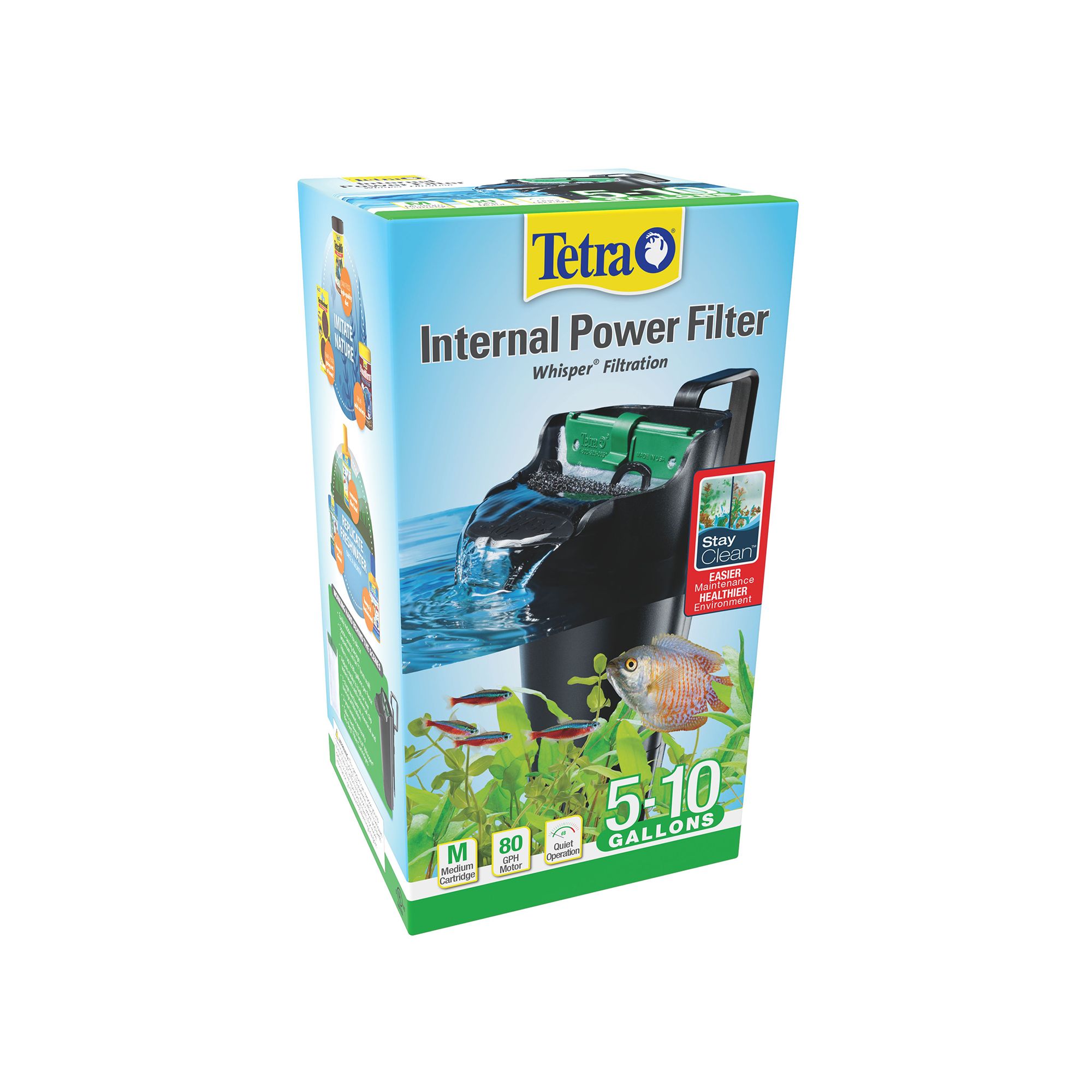 (2 Pack) Tetra Whisper Bio-Bag Ready-to-Use Disposable Filter Cartridge For Aquariums, Large, 1 Count